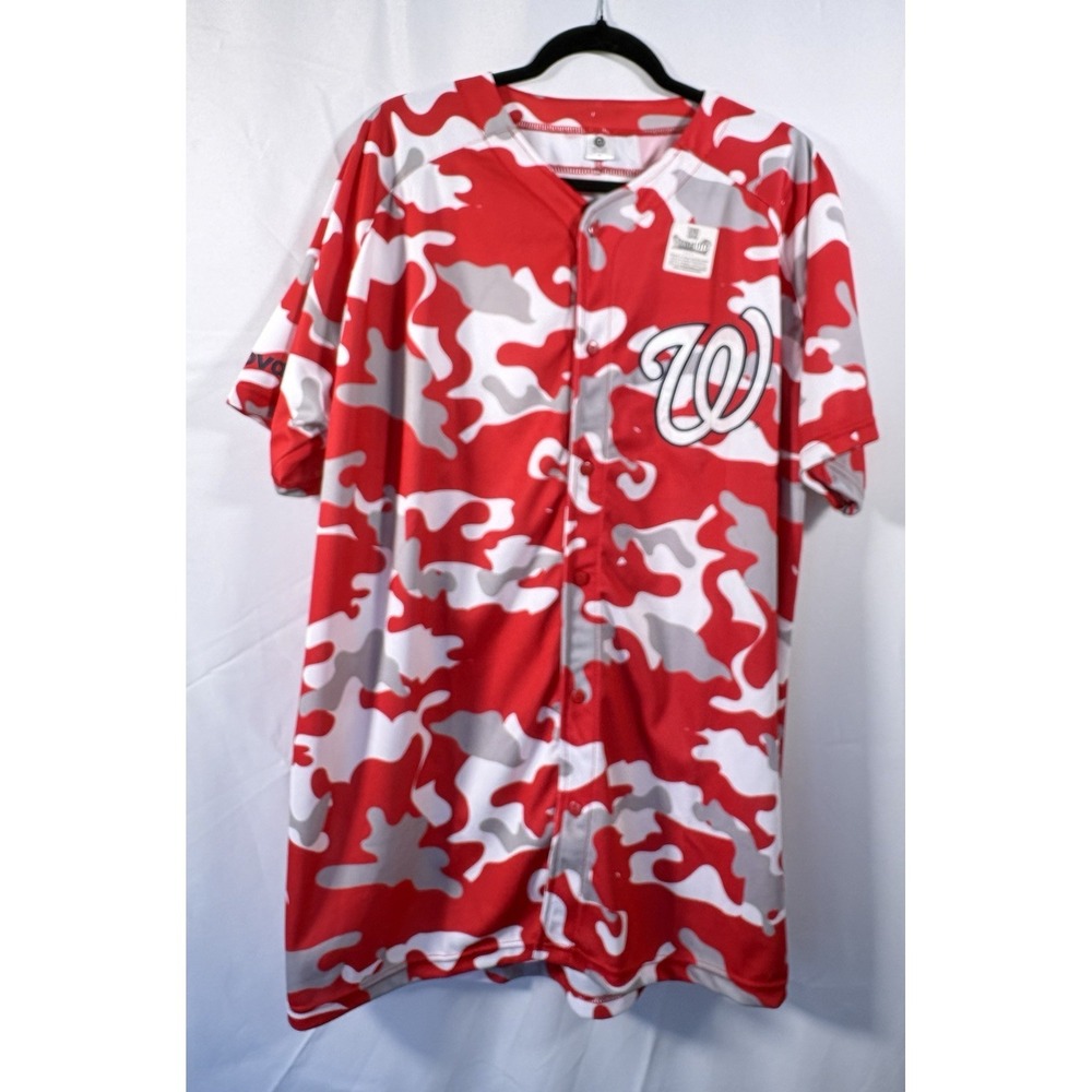 Washington Nationals jersey size xl button up #14